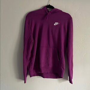Nike Purple Crew Neck Sweater Casual Fit